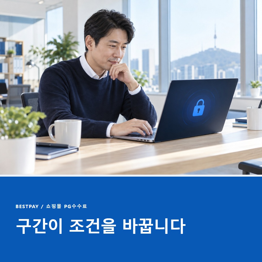 쇼핑몰 규모별 PG수수료