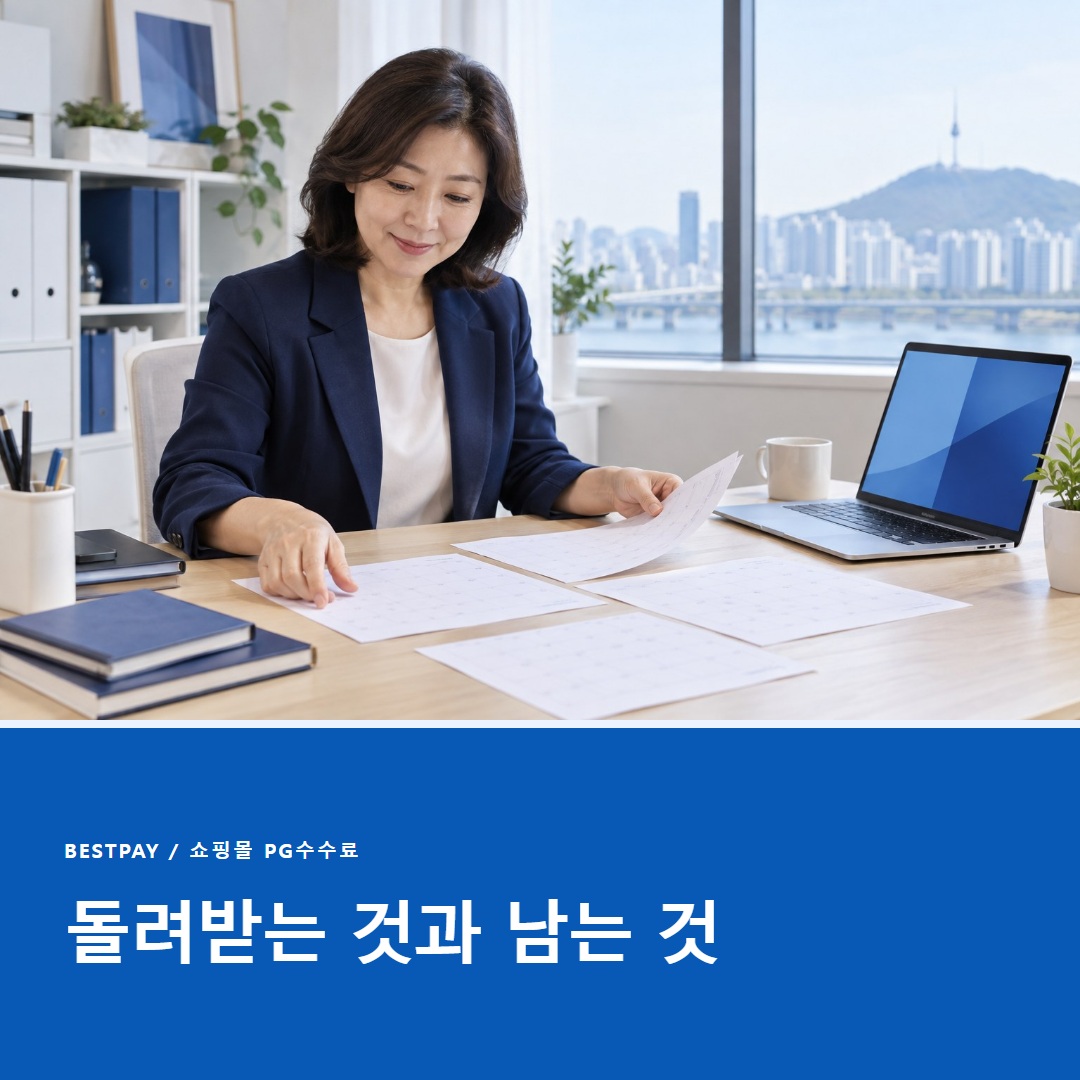 취소 환불 PG수수료
